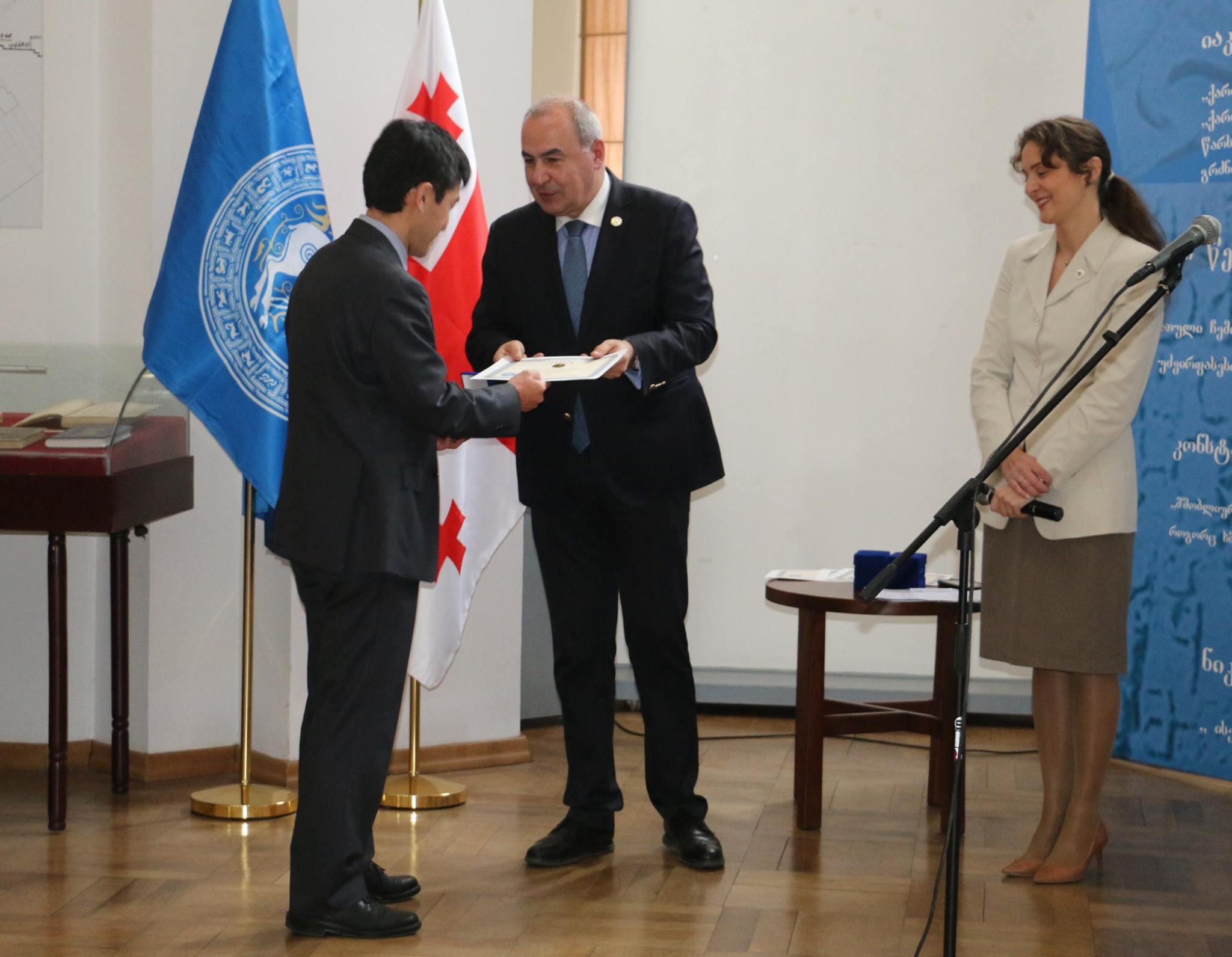 თბილისის სახელმწიფო უნივერსიტეტში ქართული ენის კვირეული დაიხურა