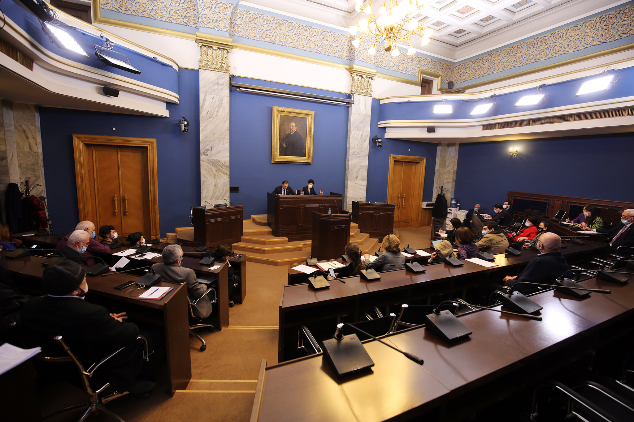 საქართველოს პარლამენტის განათლებისა და მეცნიერების კომიტეტის სხდომა