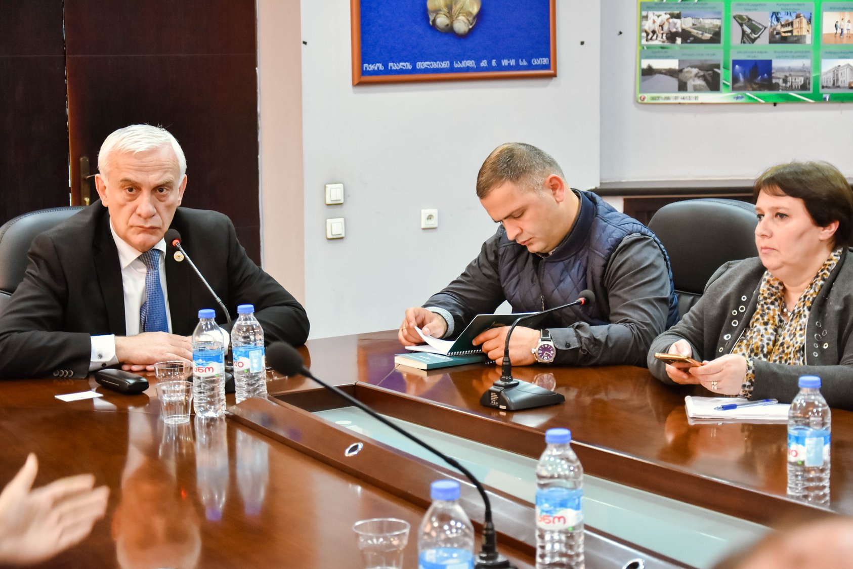 შეხვედრა არქიტექტურისა და ზედამხედველობის სამსახურის ხელმძღვანელებთან