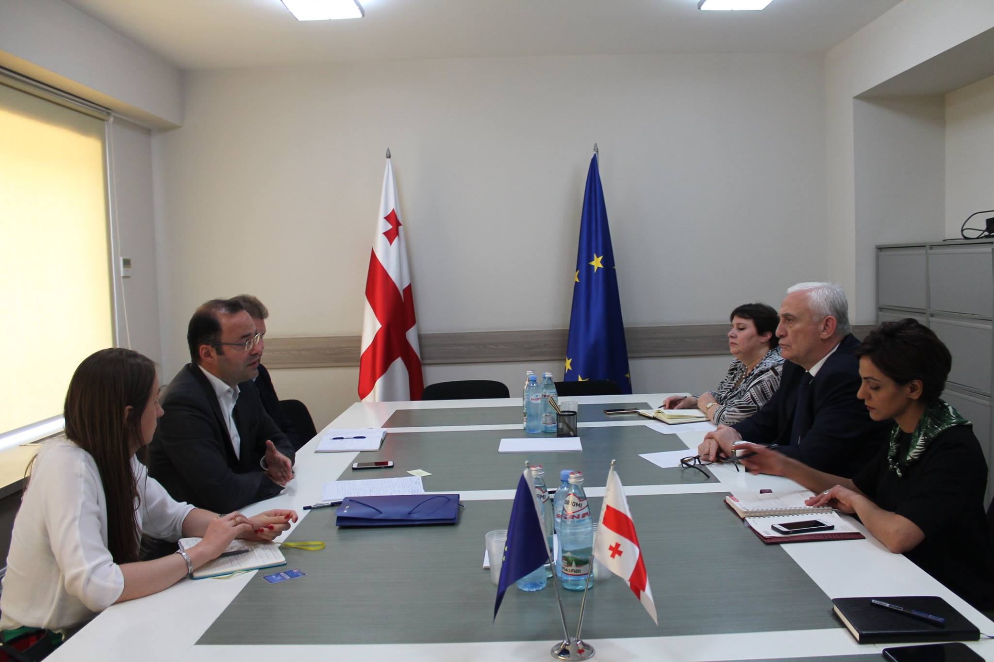 შეხვედრა ეუთოს ეროვნული უმცირესობების საკითხებში წარმომადგენლებთან
