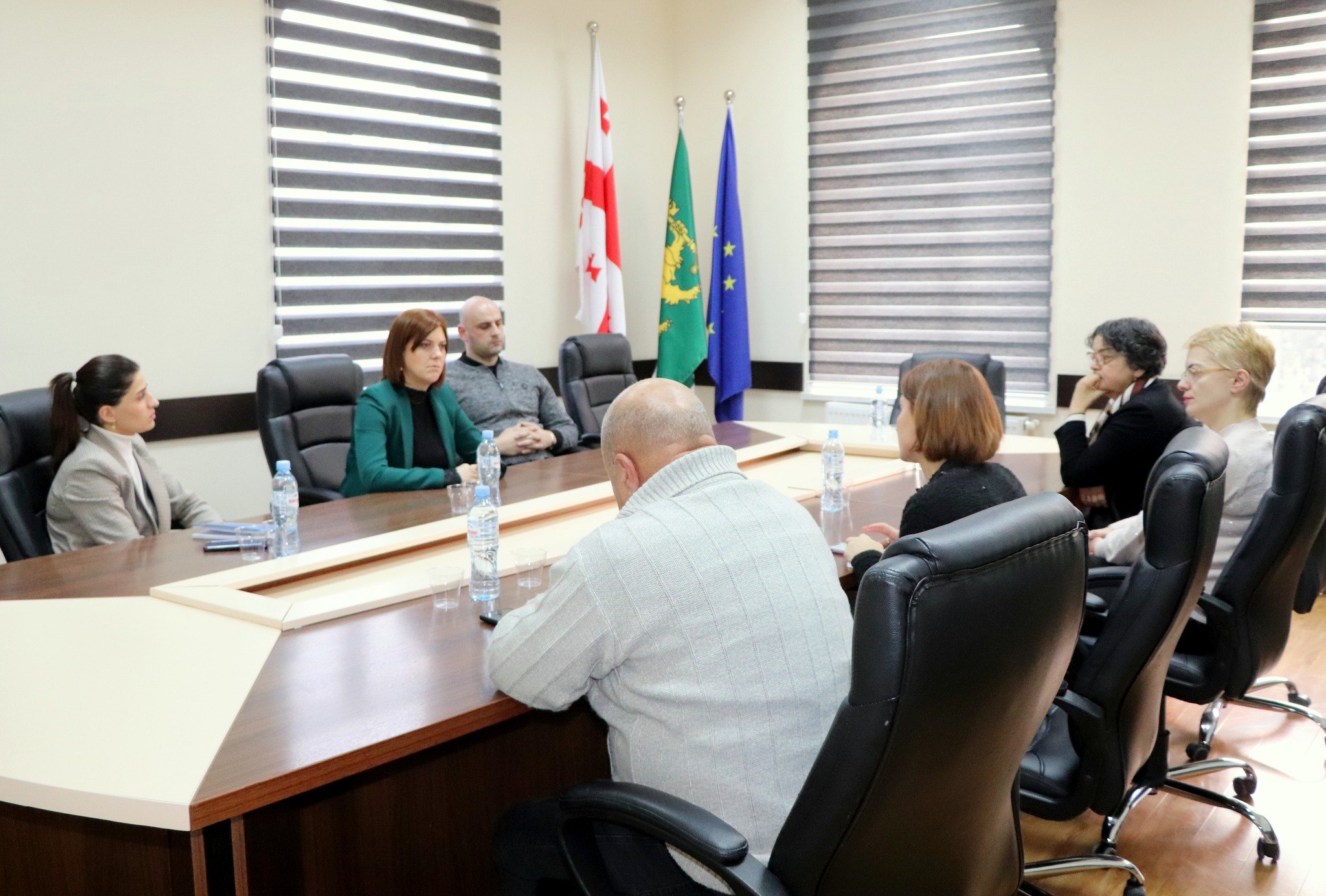 სახელმწიფო ენის დეპარტამენტის წარმომადგენლები ნინოწმინდის, ახალქალაქისა და ახალციხ ... 