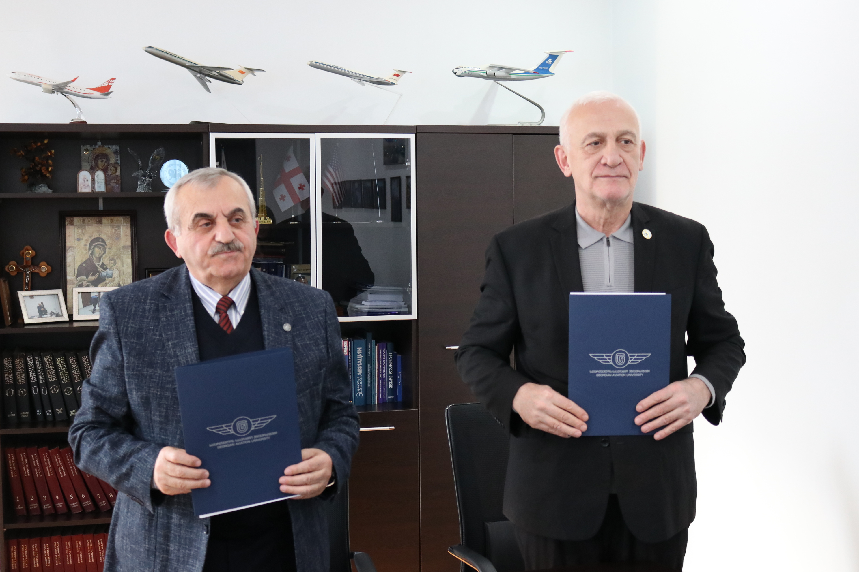 სახელმწიფო ენის დეპარტამენტსა და საქართველოს საავიაციო უნივერსიტეტს შორის ურთიერთთ ... 