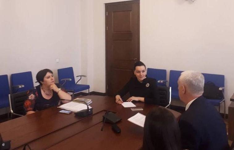 სახელმწიფო ენის დეპარტამენტის თავმჯდომარე გიორგი ალიბეგაშვილი მეცნიერებისა და კულტ ... 