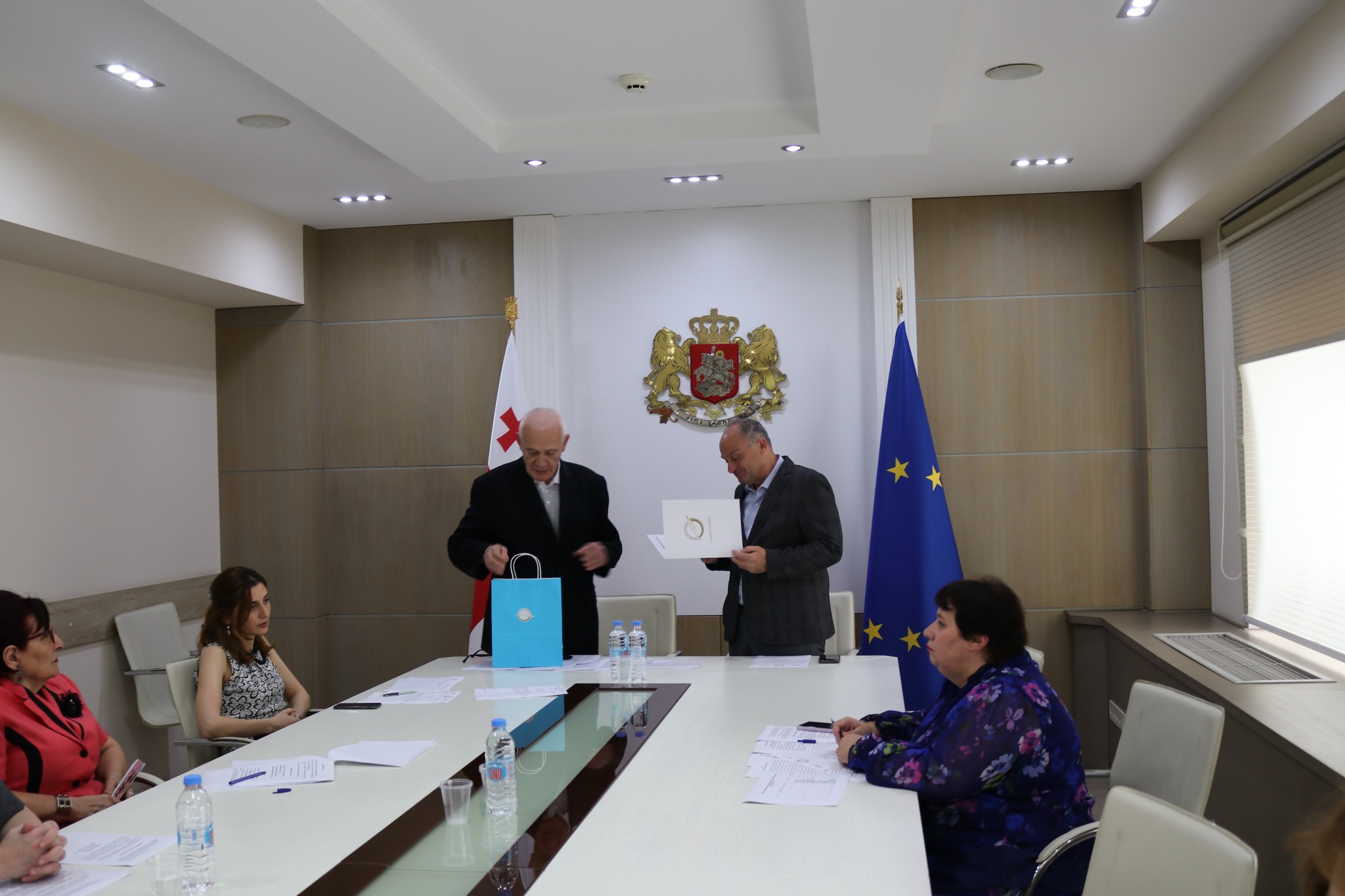 სახელმწიფო ენის ექსპერტთა კომისიის სხდომა