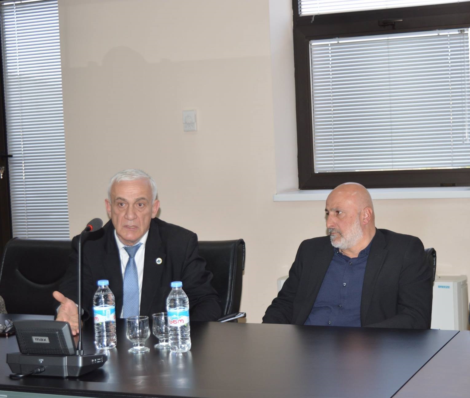 შეხვედრა სამცხე-ჯავახეთის გუბერნატორ კახა სამხარაძესთან