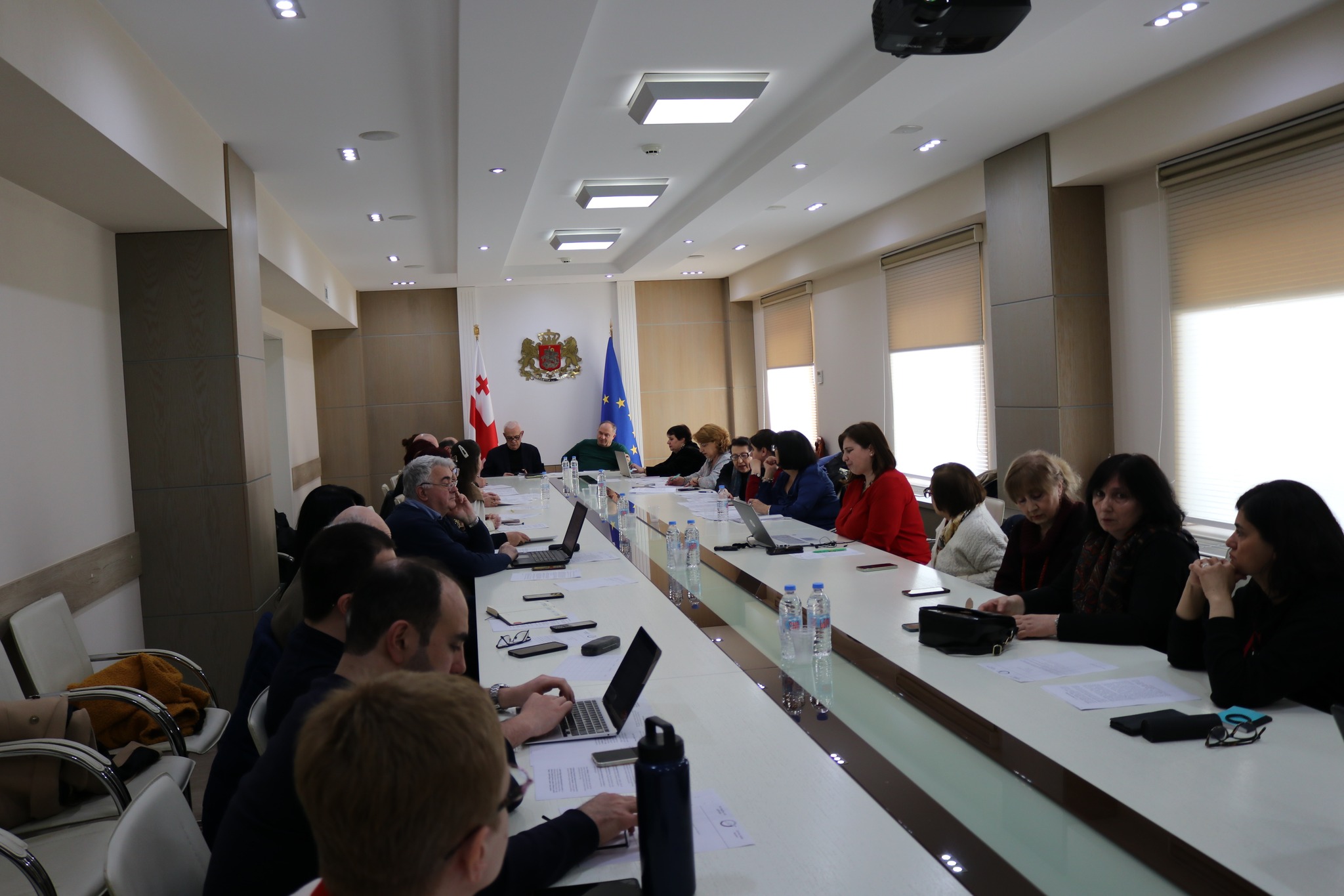 სახელმწიფო ენის ექსპერტთა კომისიის სხდომა