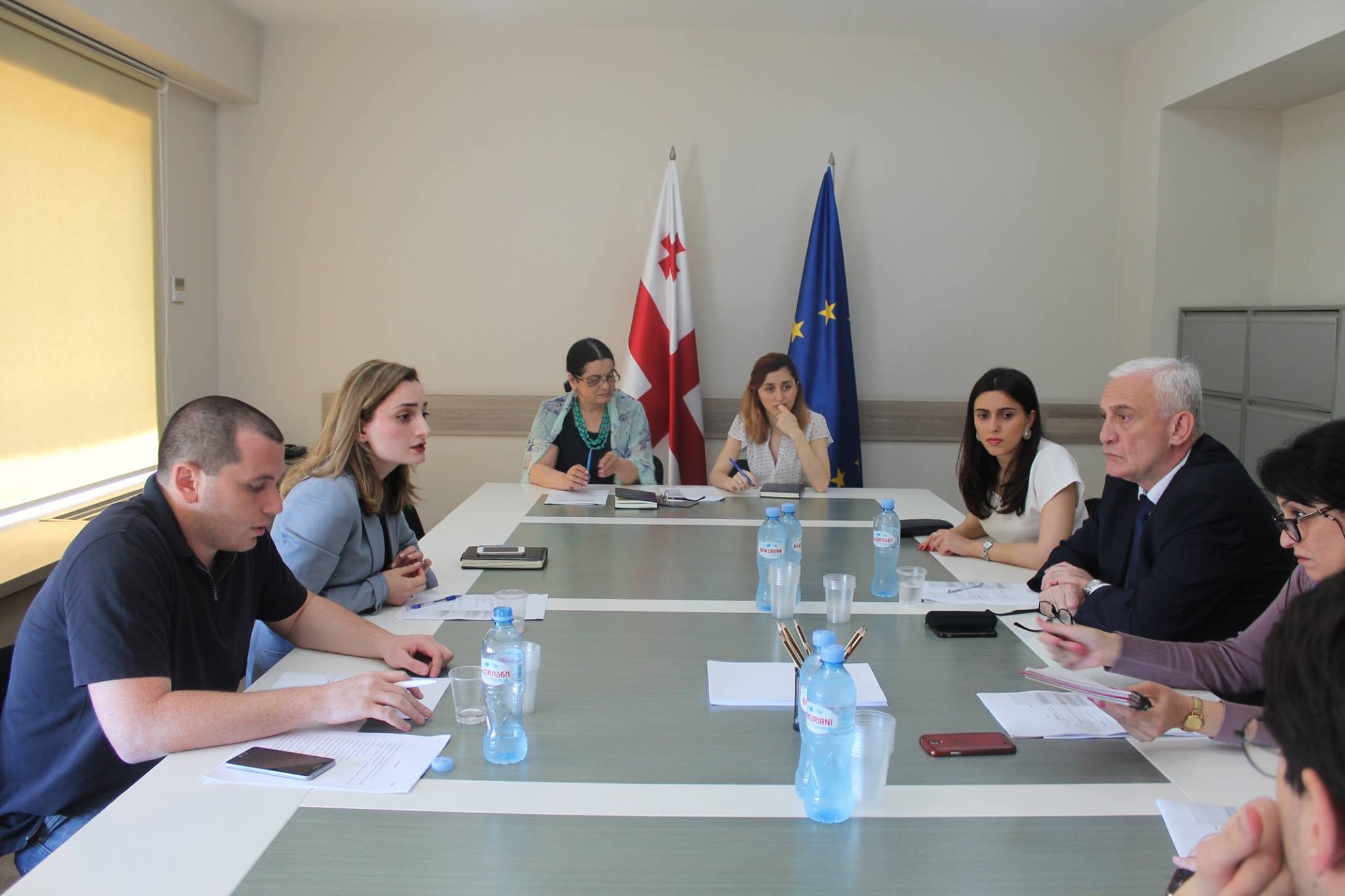 შეხვედრა კონკურენციის სააგენტოს წარმომადგენლებთან