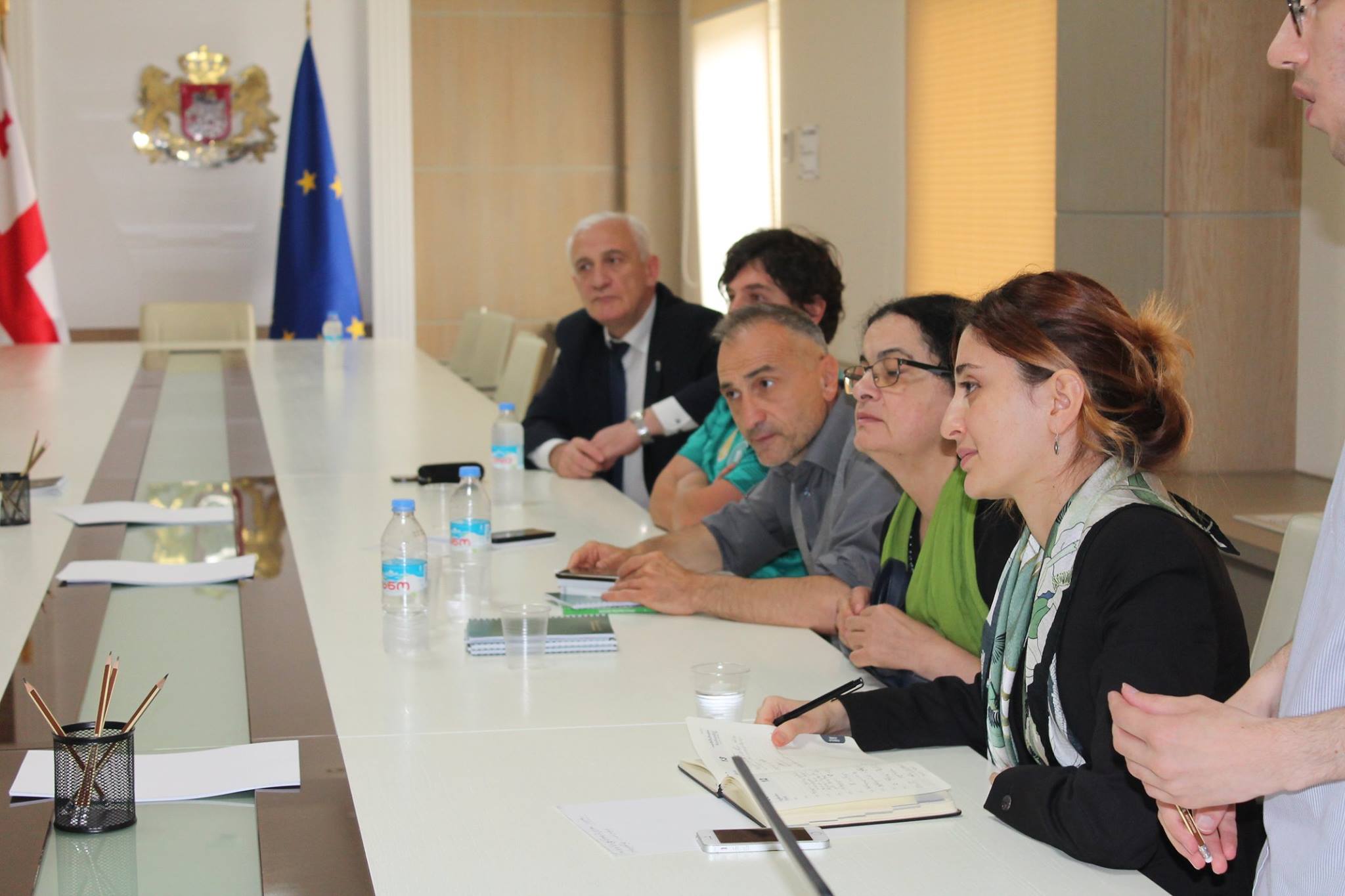 მორიგი შეხვედრა სპორტულ ჟურნალისტთა ასოციაციასთან და სპორტის ჟურნალისტებთან